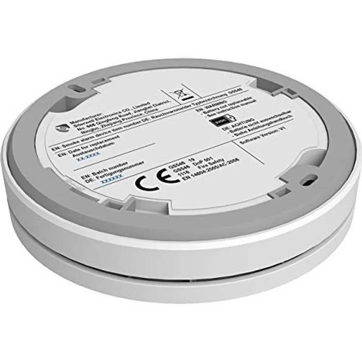 VisorTech Rauchmelder VDs 10 Jahre: Fotoelektrischer Rauchwarnmelder, 10-J.-Batterie, VDs, 10er-Set (Fotoelektronische Rauchmelder) – Bild 5