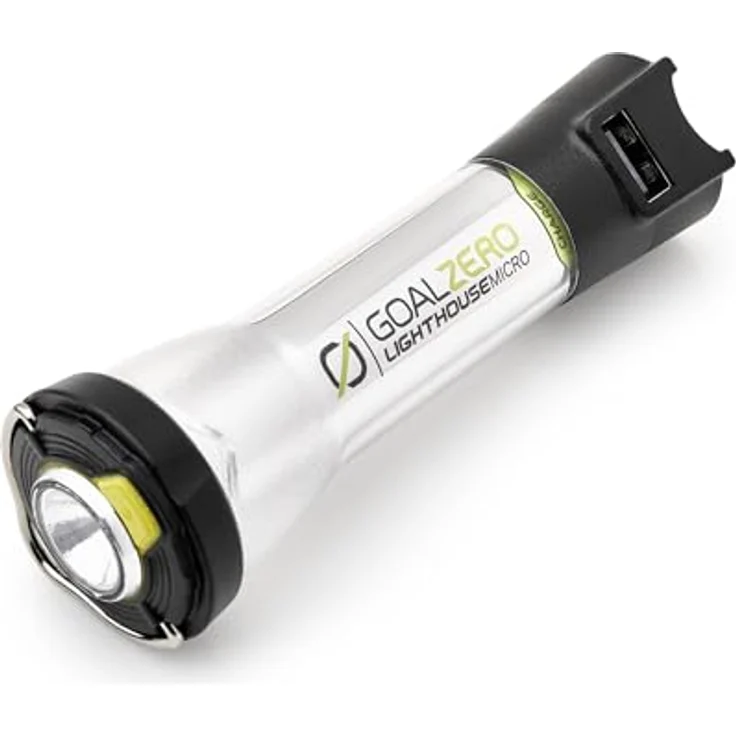 Goal Zero 32008 Lighthouse Micro Charge LED Camping-Leuchte 120lm akkubetrieben 87g Schwarz, Gelb – Bild 4