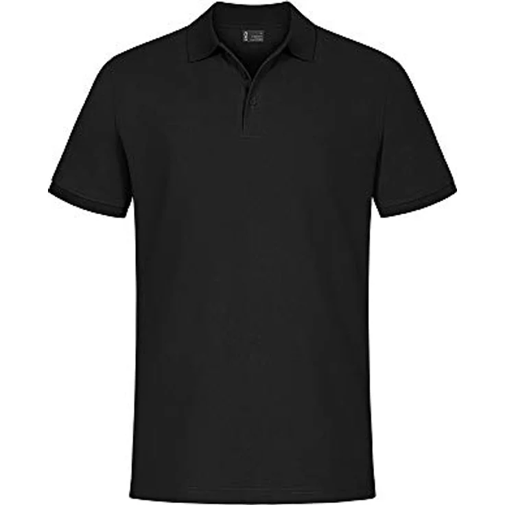 Promodoro EXCD Poloshirt Herren, Charcoal, L, Mischgewebe mit Knopfleiste, 60% Baumwolle, 40% Polyester, pilling- und abriebresistent – Bild 2