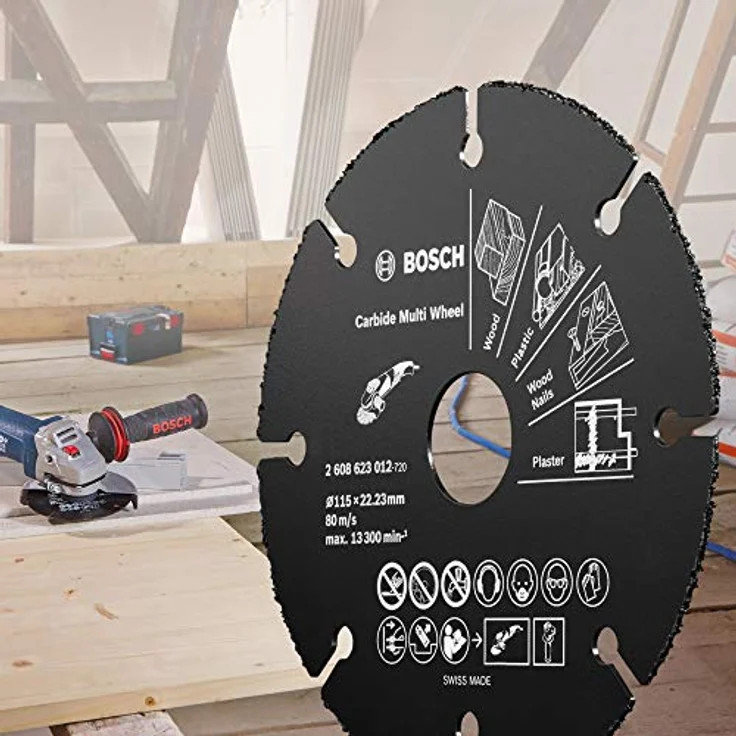 Bosch Professional Trennscheibe Multi Wheel (für Winkelschleifer, Scheibendurchmesser 115 mm) – Bild 4