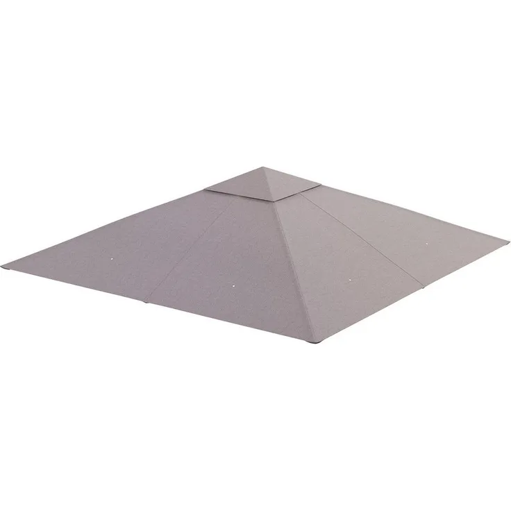 Outsunny Pavillon-Ersatzdach Beige 180 g/m², 295 x 295 cm (Ersatzdach, Pavillondach) 298x295 für Metall-Gartenpavillon