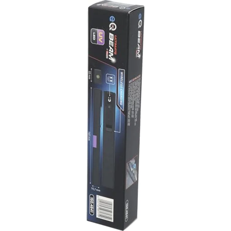 KS Tools 150.4641 eQi UltimateBEAM UV-Lecksuchleuchte 365 nm, Taschenlampe mit Lithium-Ionen-Hochleistungs-Akku, spritzwassergeschützt nach IP54, kompakte Bauform – Bild 10