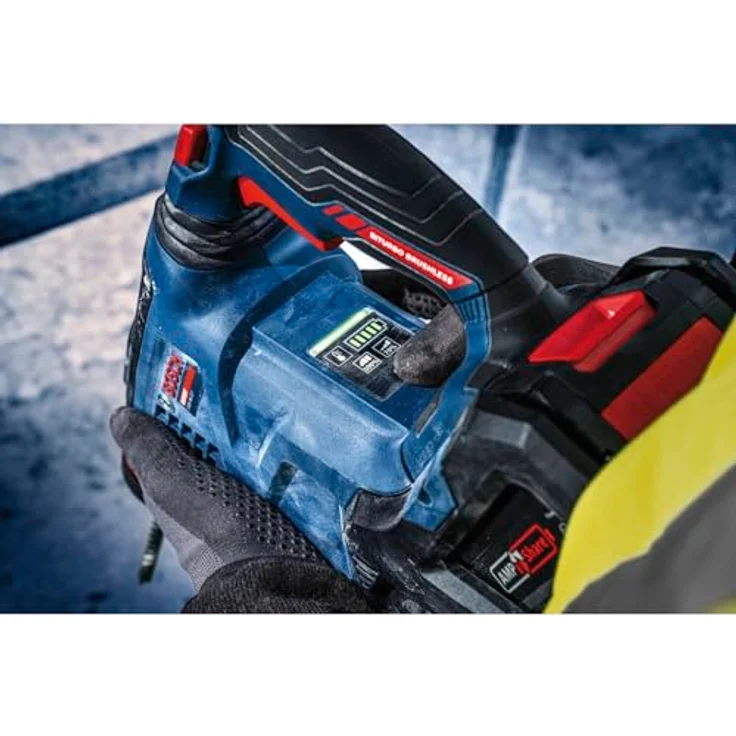Bosch Akku-Bohrhammer EXBH18V-32F, leistungsstark mit BITURBO BRUSHLESS-Technologie und Vibration Control, kabellos, XL-BOXX – Bild 9
