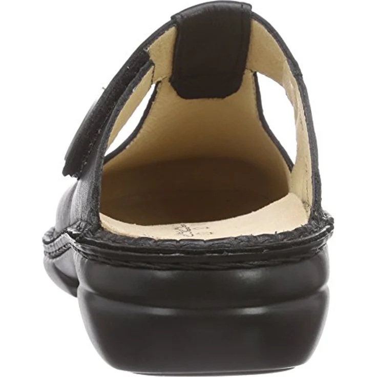 Finn Comfort Finn Comfort Belem, Sicherheitssandale, Nappaseda (Glattleder), schwarz 41, Klettverschluss, herausnehmbare Einlage, PU-Laufsohle – Bild 3