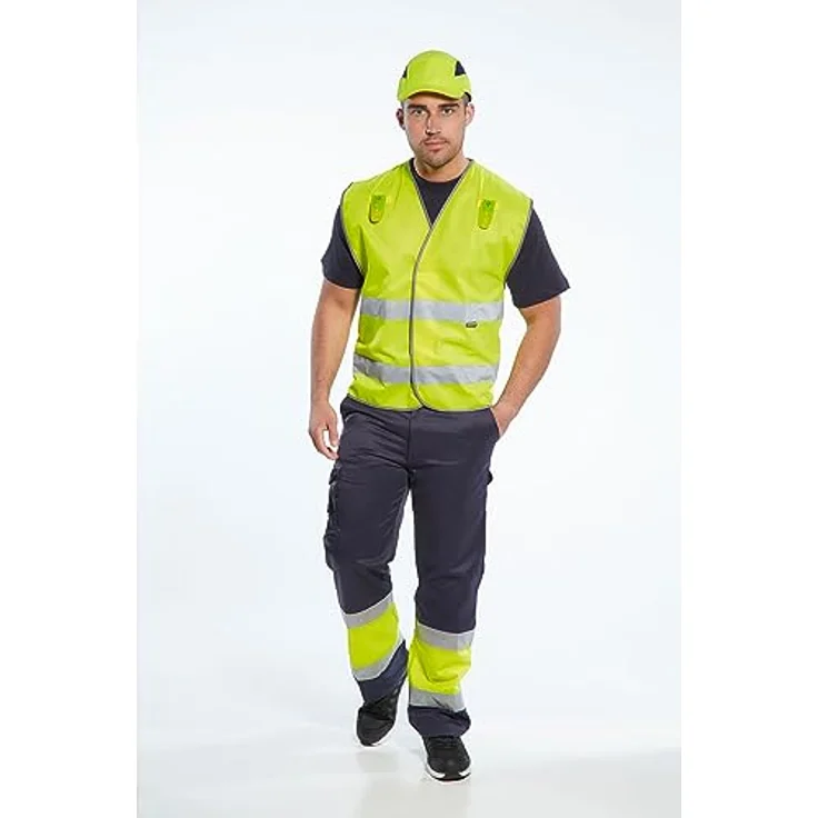 Portwest PS59 AirTech, Stoßschutz-Sicherheitskappe mit maximaler Belüftung, gelb – Bild 5