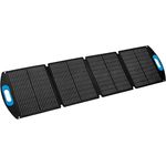 MEDION Faltbares Solarpanel, Monokristallin, 120 Watt, Effizienter Wirkungsgrad von bis zu 23,4%, USB Konverter Box (USB-A, USB-C, MC4), MC4 Output mit Adapter (DC5525, DC5521, DC79099)