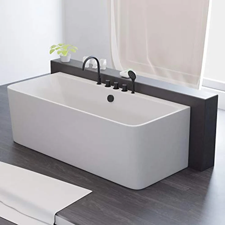 Tronitechnik Badewanne Acrylwanne Standbadewanne, Sanitäracryl Saria – Bild 11