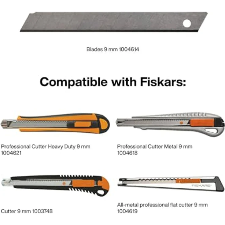 Ersatzklingen F-1391 9-1391 9mm 10 St./Pack. FISKARS – Bild 2