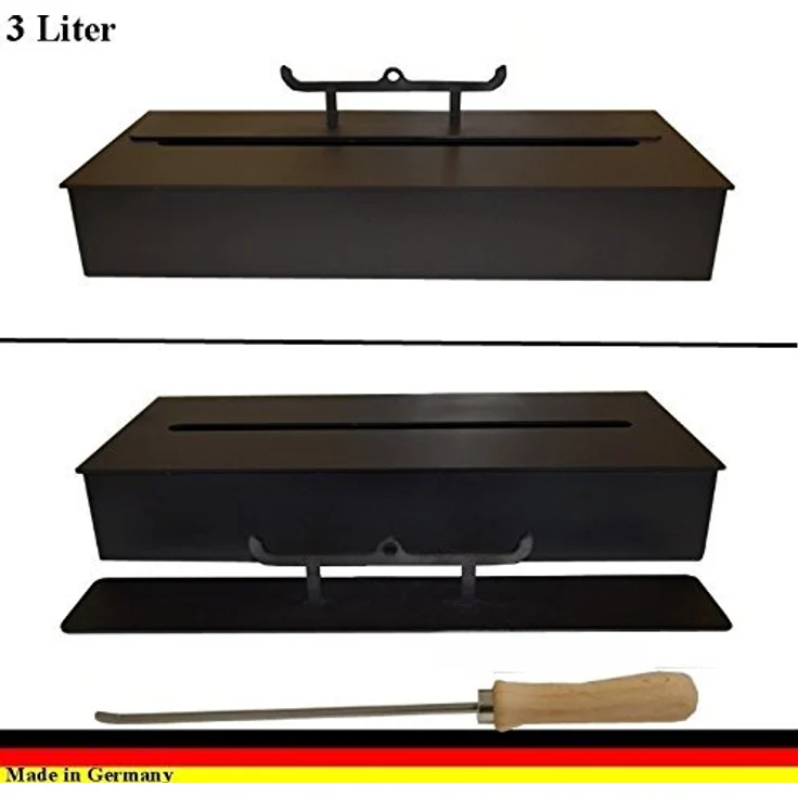 Kaminbau Mierzwa Ethanolkamin Gelofen Gelkamin Kaminofen XXL Berlin Deluxe Royal Creme mit Sicherheitsglas und GRATIS Zubehör – Bild 3