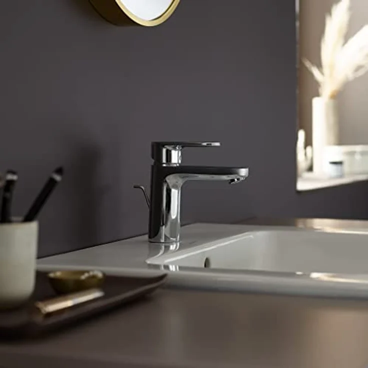hansgrohe Vernis Blend, Spültischarmatur mit ComfortZone 100, Keramikmischsystem und EcoSmart – Bild 10