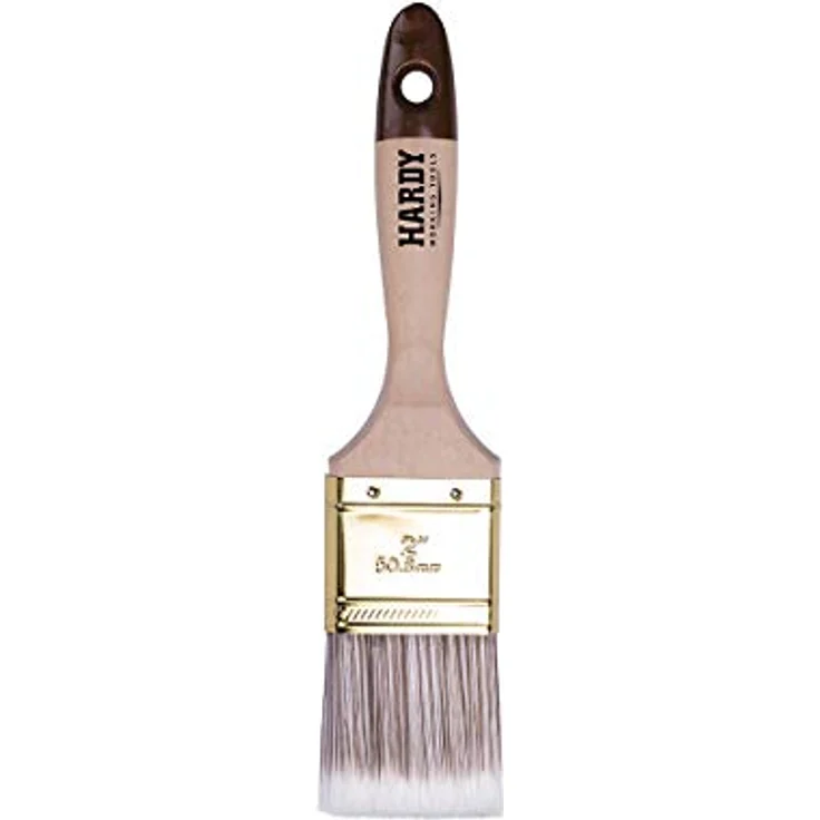HARDY WORKING TOOLS Flachpinsel-Set 5-teilig, 1 Stück – 25, 35, 50, 60, 75 mm Breite, Malerpinsel Set mit Holzgriff, Lackpinsel Serie *45*, 5PCS, Pinselset A0282-050100 – Bild 4