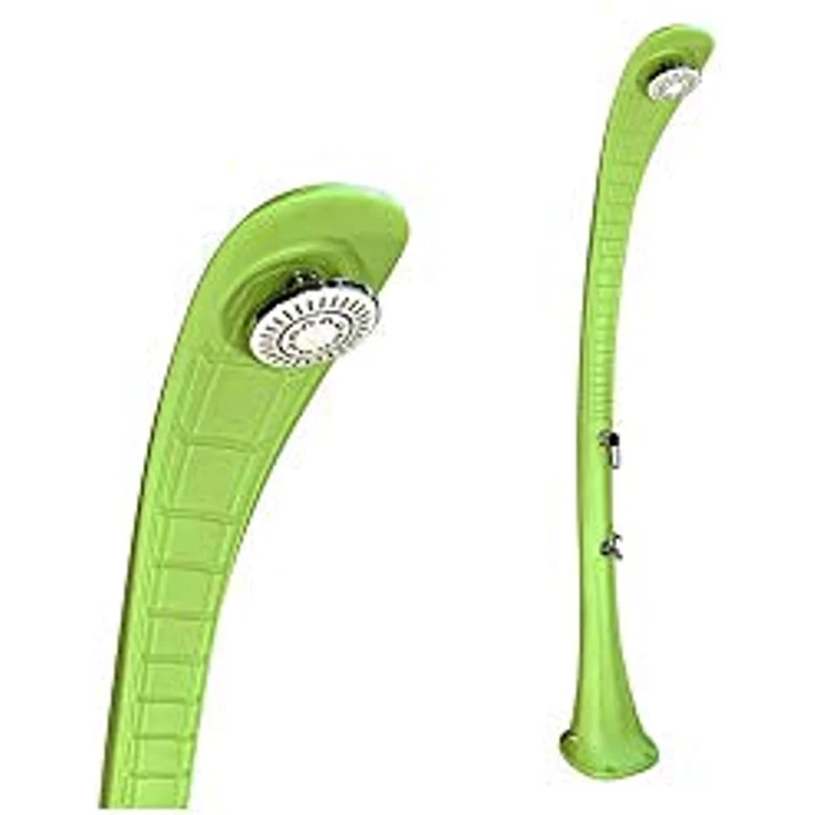 Poolstar Solardusche Formidra Cobra 32L, inkl. Fußspülung, grün – Bild 3