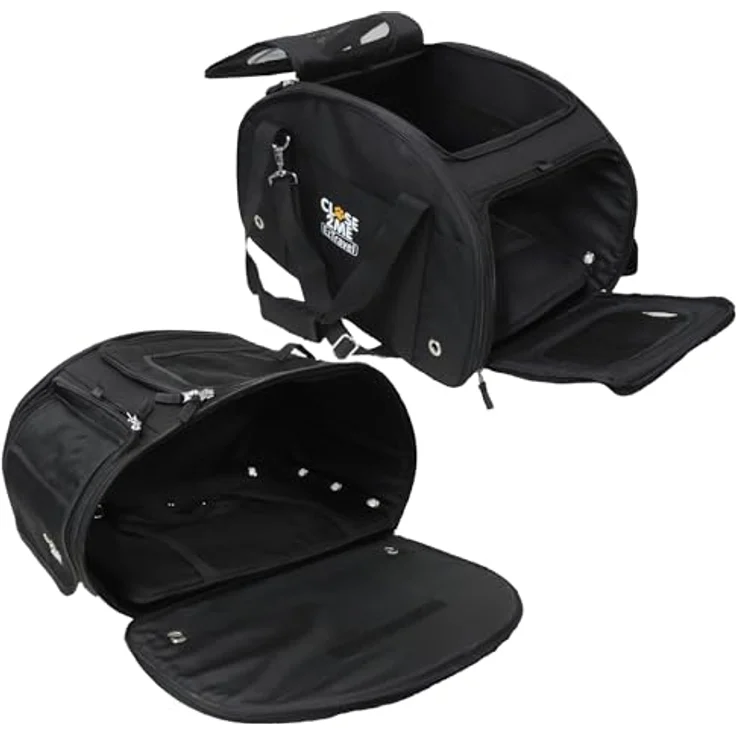 Eichhorn Kinderwagen Close2Me PetRider, Tiertransportbox mit Fahrgestell, belastbar bis 25 kg, inklusive DeluxeTragetasche und Regenschutzbezug – Bild 7
