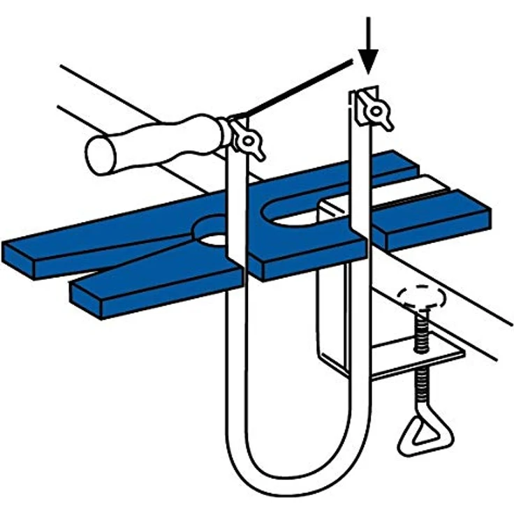 Magni Pebaro 925P Laubsäge-Set, 21 Teile im praktischen Tragegriff-Karton, Made in Germany – Bild 3