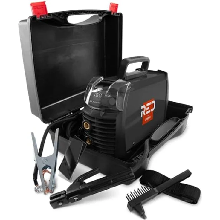 Lorch RED MMA 160 Pro Elektroden-Schweißgerät, 10 - 160A, kompakt und handlich mit Hot Start und Pulsfunktion – Bild 3