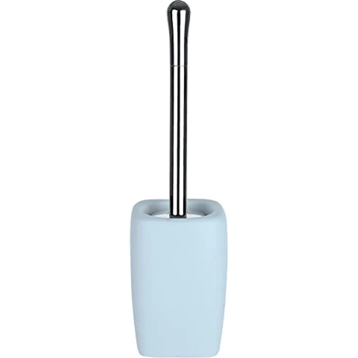 Spirella WC Bürste Toilettenbürste Klobürste Retro Steingut 11,5 x 42 cm - Pastellblau