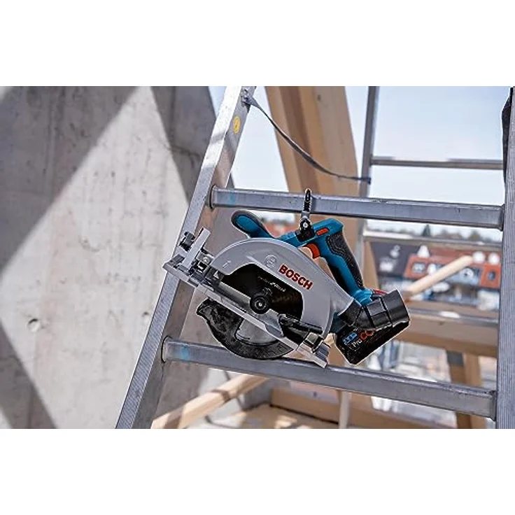 Bosch Professional 1x Sparrenriegel für GKS 18V-57-2L Kreissägen für das sichere Aufhängen des Werkzeuges, Zubehör Kreissäge – Bild 3