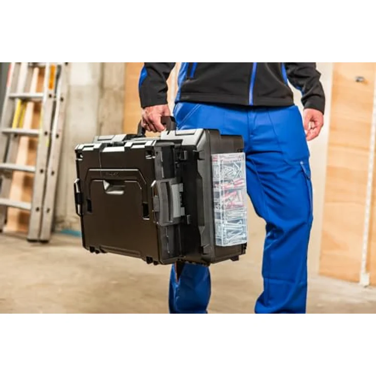 Sortimo Systemkoffer XL-Boxx schwarz / Industrial Line passend zu Bosch – Bild 4