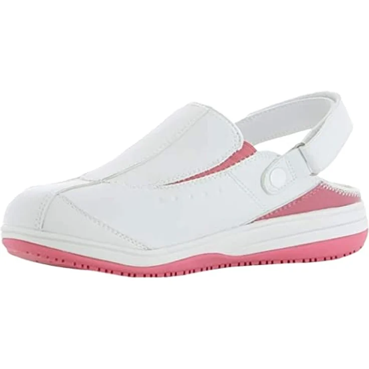 Oxypas IRIS Damen Clogs, rutschfest und antistatisch, schwarz – Bild 2