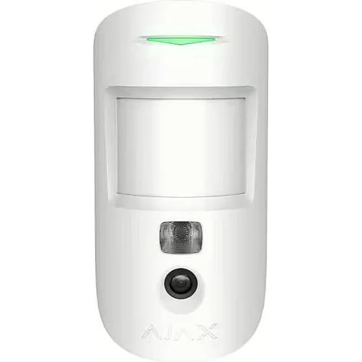 Ajax MotionCam HDR (PhOD) Weiss, Bewegungsmelder mit integrierter Kamera, HDR-Technologie, Photo-on-Demand-Funktion, IR-Hintergrundbeleuchtung, für Haustiere bis 50 cm & 20 kg