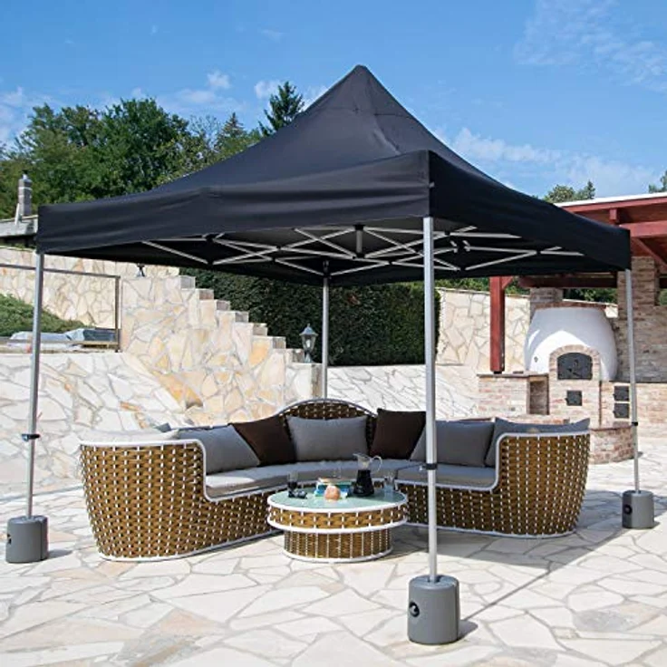 4er Set Fußgewichte Standfüße für Pavillon grau - Instent – Bild 2