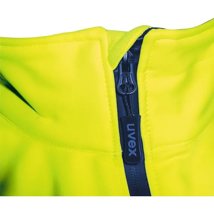 UVEX Herren-Softshelljacke uvex protection flash, Warnschutzkleidung, Größe XL – Bild 4