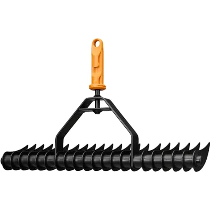 Fiskars OneClick Aerator Rake, effizientes Belüftungsrechen-Tool für gesunden Rasen – Bild 4