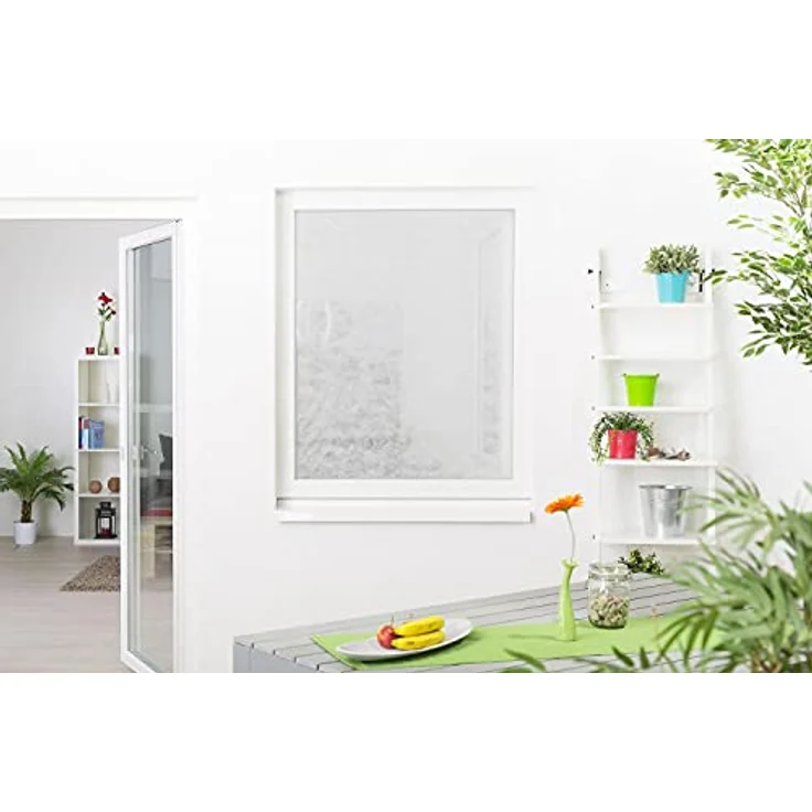 empasa Pollenschutz-Vlies Pollenschutzgitter Pollenfilter Set für Fenster 130 x 150 cm - (3 Pollenschutzvliese zum tauschen + 1 Klettband) – Bild 4