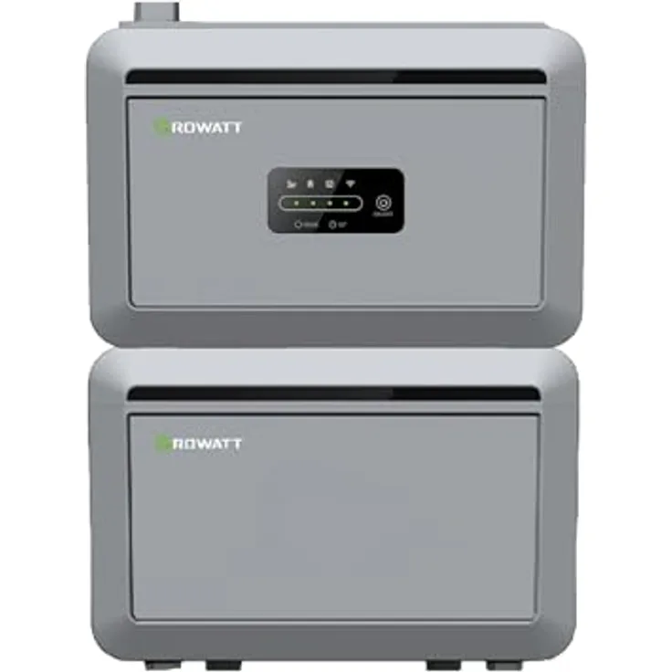 Growatt NEXA 2000, All-in-One Solarspeicher (2048Wh) mit 1 Erweiterungsakku, IP66, einfache Installation, 800W Notstrom