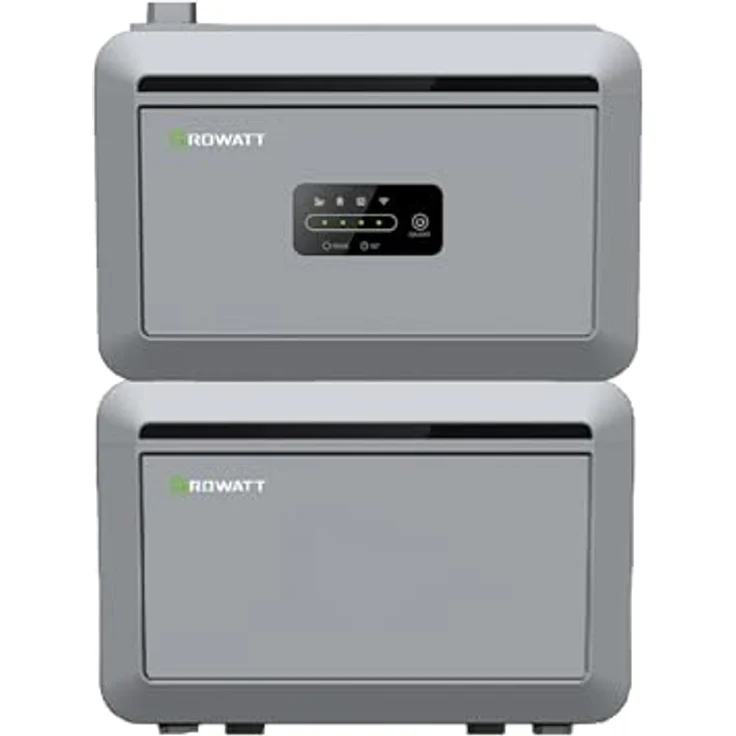 Growatt NEXA 2000, All-in-One Solarspeicher (2048Wh) mit 1 Erweiterungsakku, IP66, einfache Installation, 800W Notstrom – Bild 1