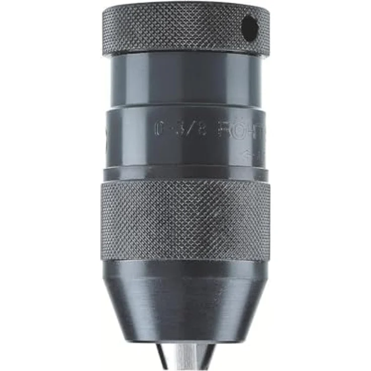 ROHM 871052 Typ 136 Supra 13 Schnellspannbohrfutter, J2 Mount, 46 mm Durchmesser, 1–13 mm Spannbereich, schnelles Spannen ohne Schlüssel – Bild 3