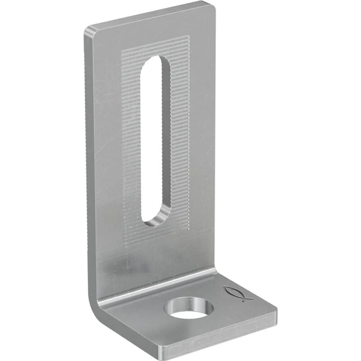 Fischer MW Winkelhalter A2, 10 Stück, aus rostfreiem Edelstahl zur Verbindung von Solarschienen