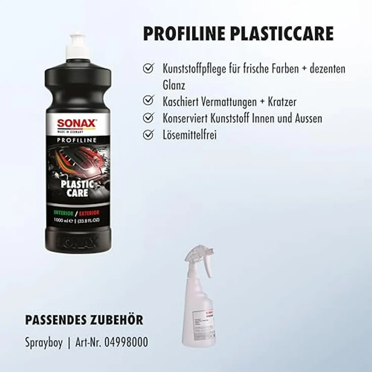 SONAX 02054050  PROFILINE PlasticCare 1 l – Bild 4