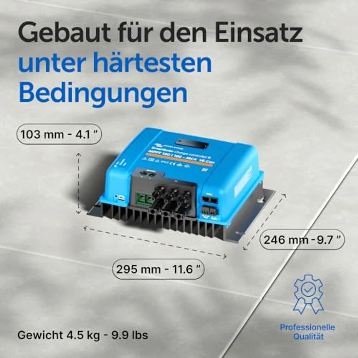 Victron Energy SmartSolar MPPT 150/100 VE.Can, Solar-Laderegler mit 100A, Bluetooth und ultraschnellem MPP-Tracking – Bild 3