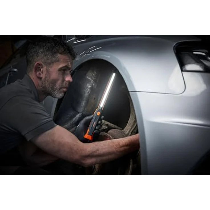 OSRAM LEDinspect SLIM 250, Arbeitsleuchte mit 250 Lumen, 6000K weißem Licht, 180°-Ratschenmechanismus und Aufhängehaken – Bild 4