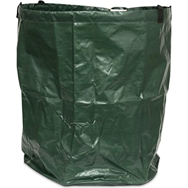 Windhager Garten-Bag Garten-Sack, Behälter für Gartenabfälle, Kompostsack, mit Verstärkungsring und Tragegriffen, UV-stabilisiert, abwaschbar, 270 L, 68 x 75 cm, 06393 – Bild 1