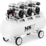 MSW Kompressor ölfrei 65 L 750 x 3 W (7 Bar, 65 l) - Vielseitiger Druckluft-Kompressor