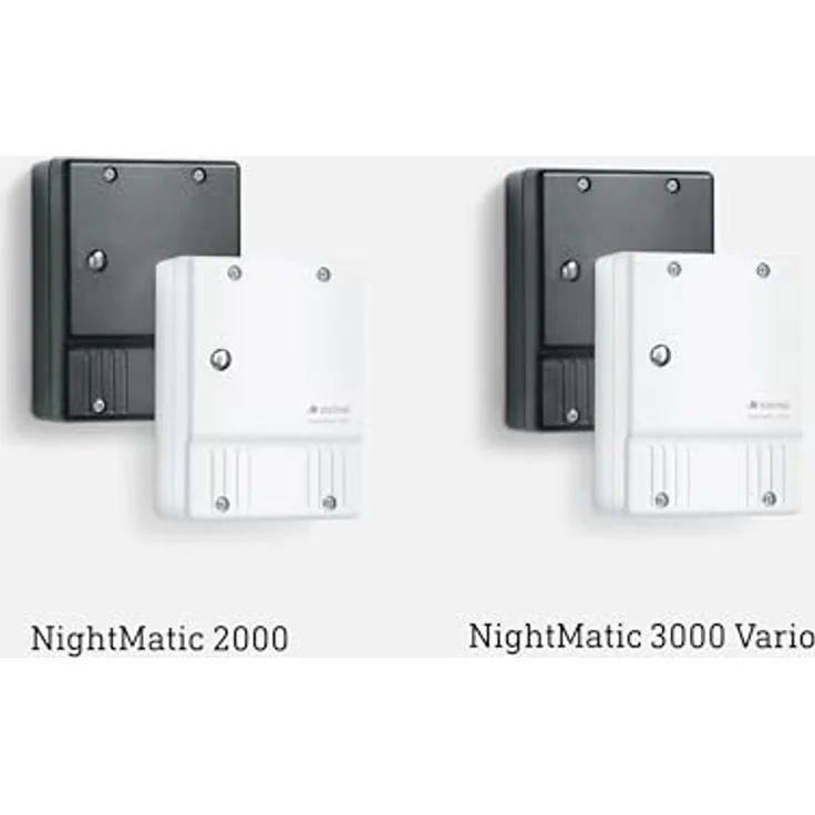 Steinel Dämmerungsschalter Nightmatic 3000 Vario, weiß, 230 V mit variablem Nachtabschaltung und Dämmerungseinstellung – Bild 5