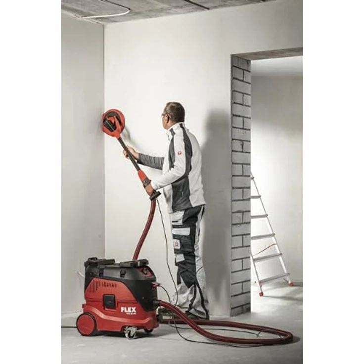 Flex Trockenbauschleifer Giraffe GE 6 R-EC, max. 1680 U/min, leicht und ergonomisch, kardanisch gelagerter Schleifkopf, optimale Staubabsaugung – Bild 15