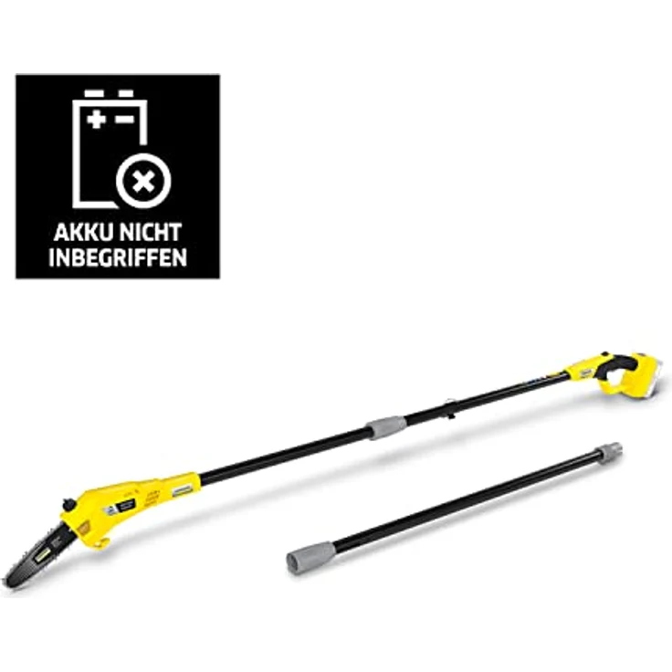 Kärcher PSW 18-20 Battery Akku-Teleskopsäge - Schwertlänge 20 cm, Kettengeschwindigkeit: 5,5 m-s, Verlängerungseinsatz: 2,9 m – Bild 3