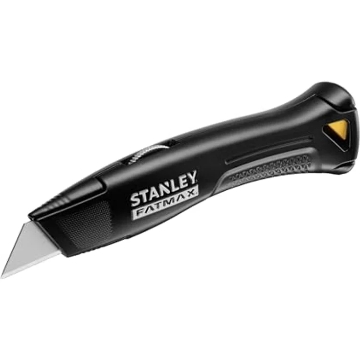 STANLEY FMHT10500-0, Cuttermesser mit feststehender Klinge, schwarz, inkl. 2 Trapezklingen und 1 Hakenklinge, ergonomisches Design für professionelle Anwendungen – Bild 8