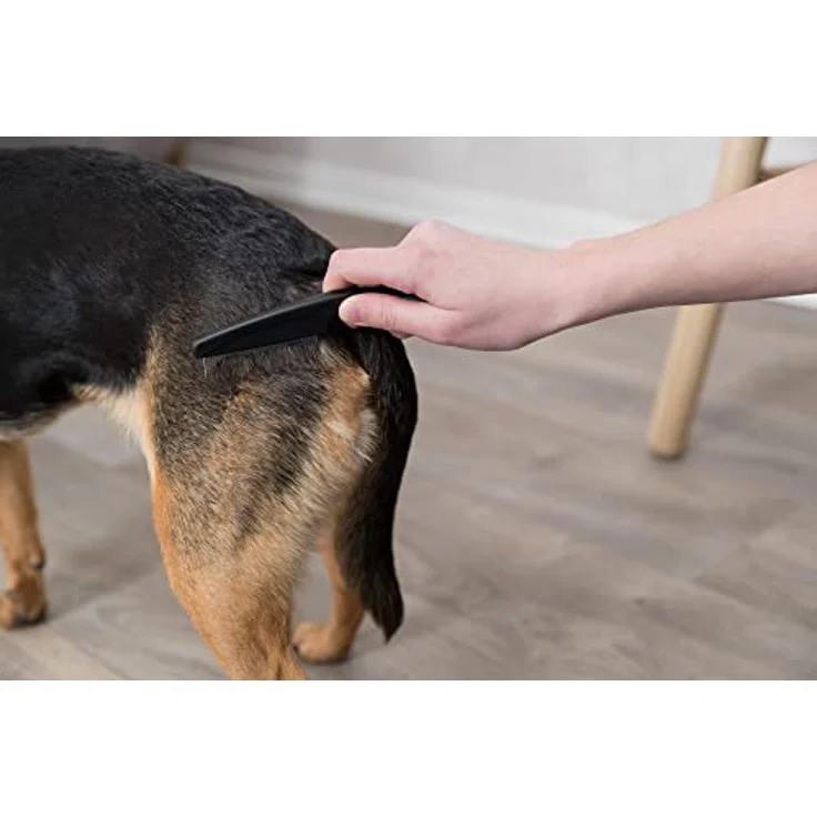 TRIXIE Flohkamm Floh- und Läusekamm, 15 cm, Tierfellpflege – Bild 3