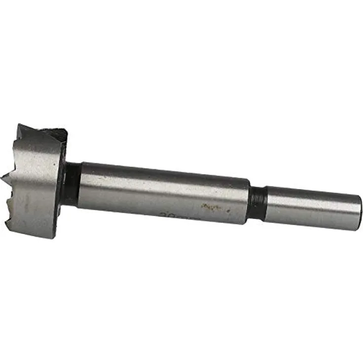 Heller Forstnerbohrer 25 mm, Holzbohrer mit präzisionsgeschliffener Zentrierspitze, Gesamtlänge 90 mm, Zylinderschaft
