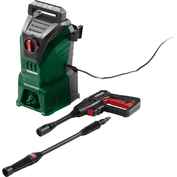 PARKSIDE® Hochdruckreiniger »PHD 110 H3«, 1400 W, max. 110 bar, ergonomischer Pistolengriff, 3 m Anti-Twist-Schlauch, schlagfestes Kunststoffgehäuse