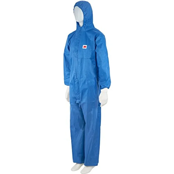 3M 45303XL Schutzanzug 4530, Atmungsaktiv, Antistatisch, Flammhemmend, Kleidergröße XXXL, Blau – Bild 3