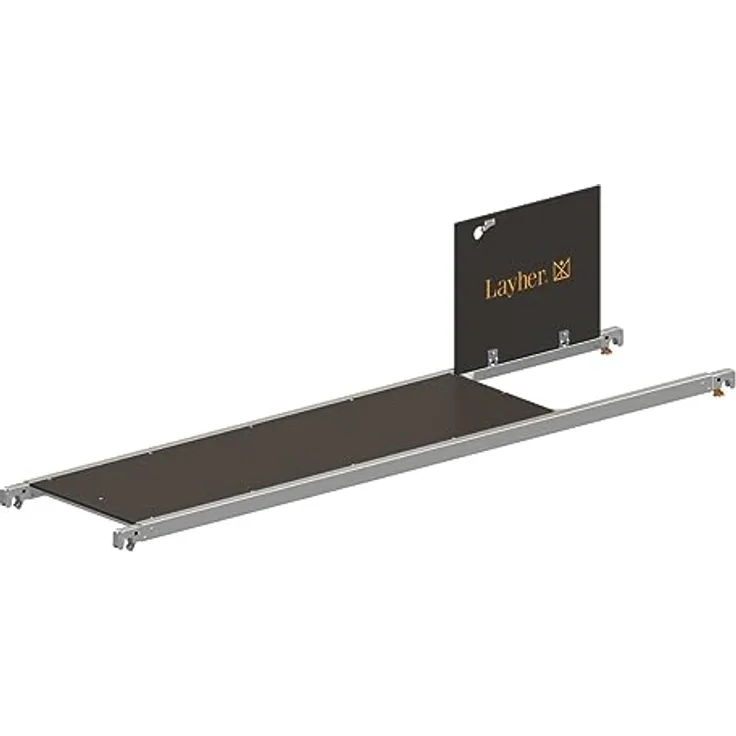 Layher Durchstiegsbrücke 2,85 x 0,68 Meter mit Aluminium-Rahmen