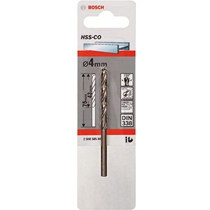 Bosch Professional Metallbohrer HSS-Cobalt (Ø 4 mm) – Bild 6