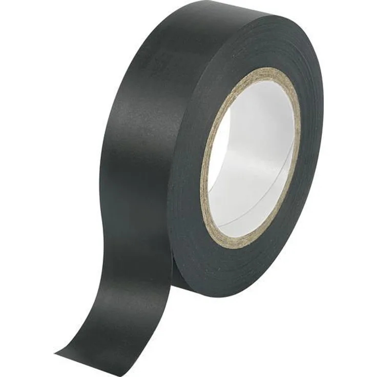 TRU COMPONENTS TC-9559252 Isolierband Schwarz (L x B) 20m x 19mm