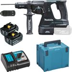 Makita Akku-Kombihammer DHR243RTJB BlackEdition in MAKPAC Gr. 4