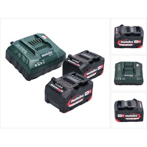 Bild für Metabo Basis Set 2x Li-Power Akkupack 18 V 4,0 Ah CAS Li-Ion Akku ( 2x 625027000 )